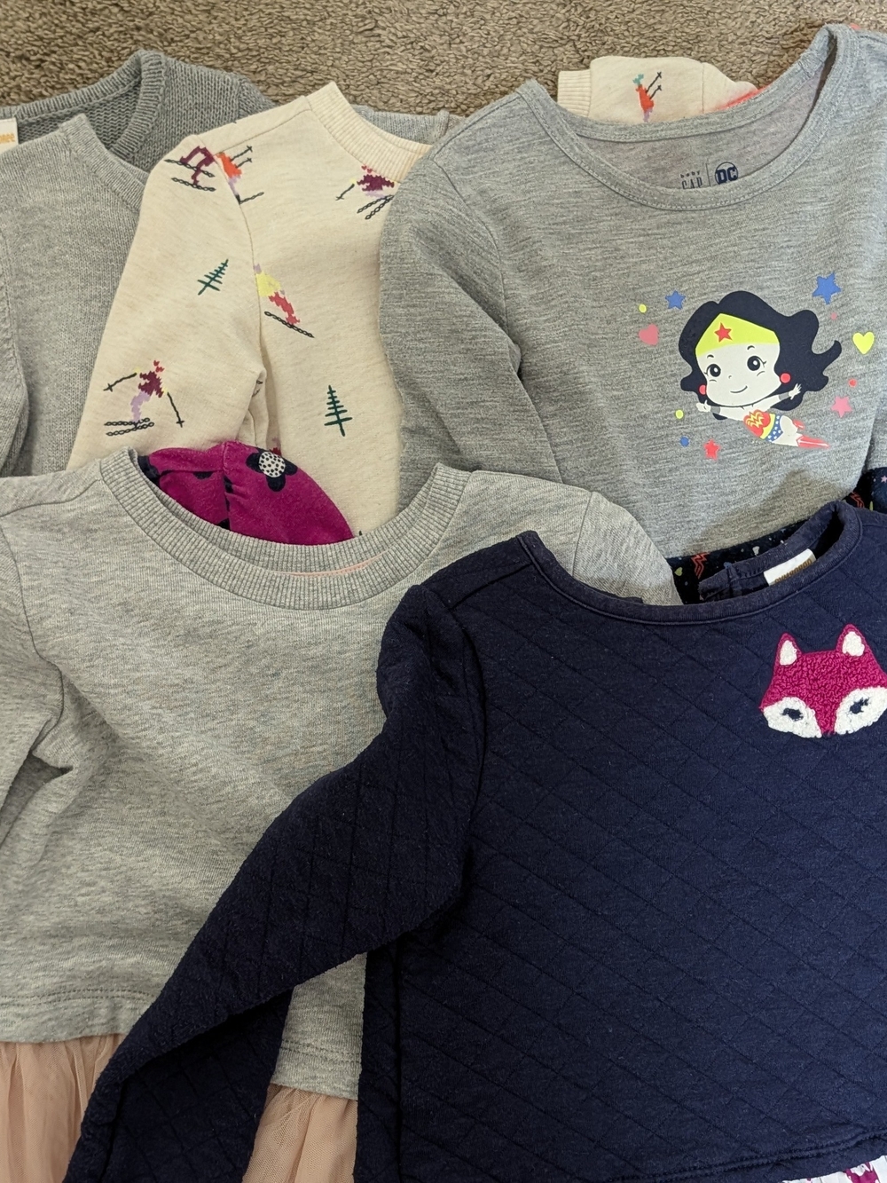 Bundle Of 7 Sweater And Tonic Dresses